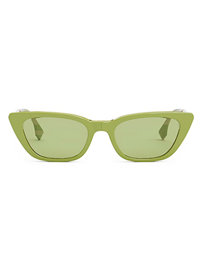 Fendi Eyewear Cat In Green