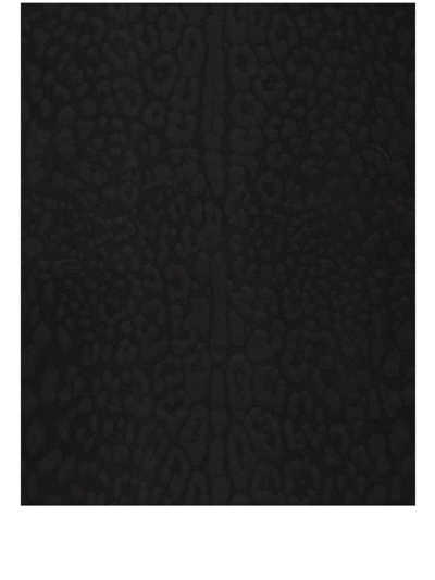 Dolce & Gabbana Leopard-print Wallpaper In Black