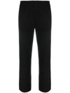 BY MALENE BIRGER MID-RISE STRAIGHT-LEG TAILORED TROUSERS