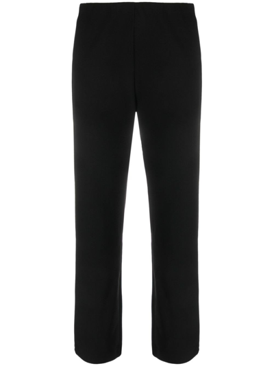 By Malene Birger Mid-rise Straight-leg Tailored Trousers In Black
