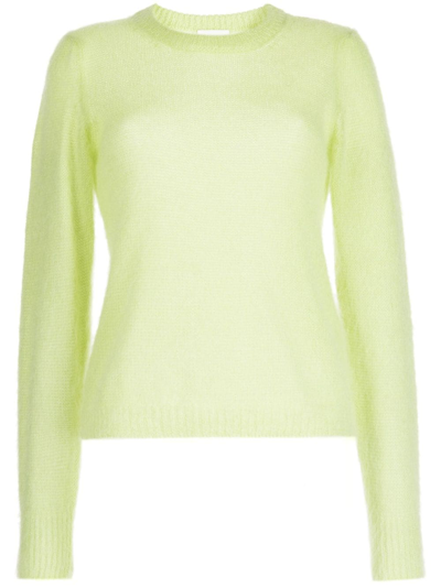 P.a.r.o.s.h Long-sleeved Knitted Jumper In Green