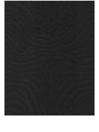 Dolce & Gabbana Zebra-print Wallpaper In Black