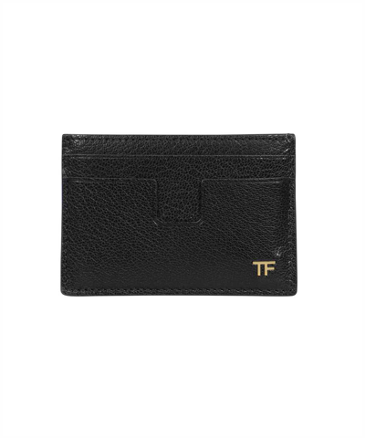 Tom Ford Classic Card Holder In Black