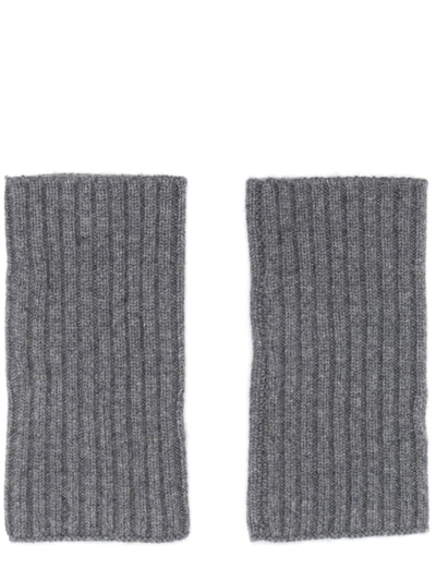 Lisa Yang Hyde Fingerless Cashmere Gloves In Grey