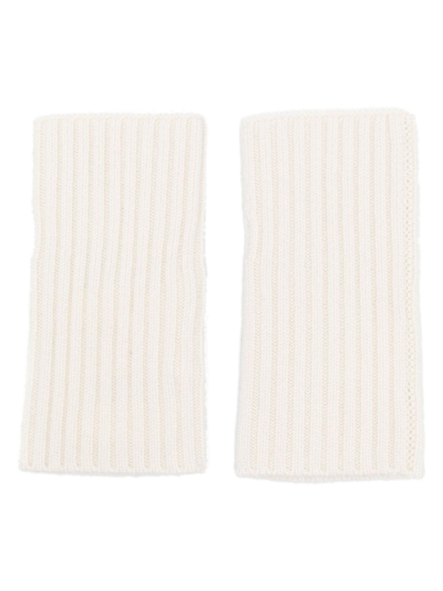 Lisa Yang Hyde Fingerless Cashmere Gloves In Neutrals