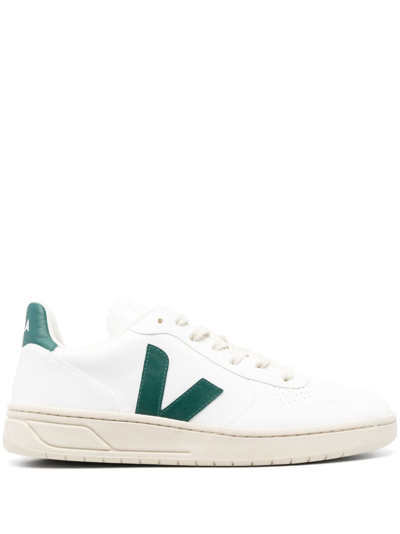 Veja V-10 Low-top Sneakers In White