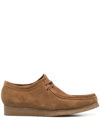 CLARKS WALLABEE SUEDE BOAT SHOES