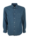 Aspesi Denim Shirts In Blue