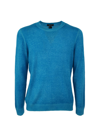 AVANT TOI AVANT TOI LIGHT WOOL CASHMERE ROUND NECK PULLOVER WITH DESTROYED EDGES CLOTHING