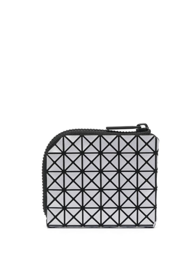 Bao Bao Issey Miyake Logo Zip-around Wallet In Metallic