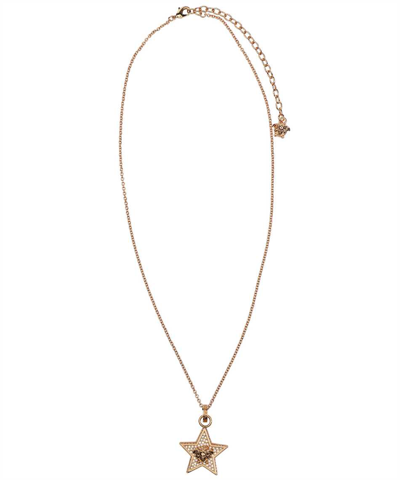 Versace Crystal Galaxy Necklace In Gold