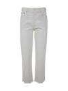 Citizen Of Humanity Citizens Of Humanity Florence Wide Straight Jeans In White