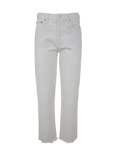Citizen Of Humanity Florence Wide Straight Jeans Clothing In White