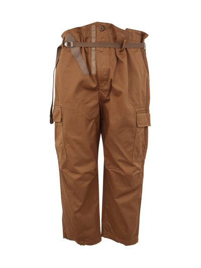 Comme Des Garçons Homme Deux Comme Des Garçons Homme Men`s Pants Clothing In Brown