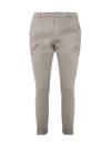 Dondup Trousers With Belt Loops And Pockets In Nude &amp; Neutrals