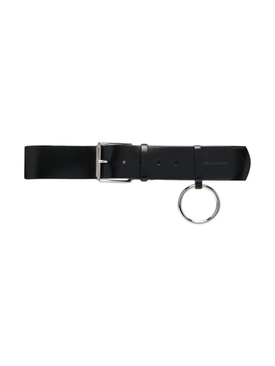 Dsquared2 Waist Belt Accessories In Black