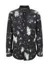 Dsquared2 Classic Western Shirt In Black