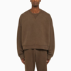 Entire Studios Men's Box Sweatshirt In Brown