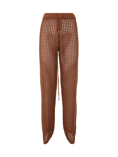 Erika Cavallini Clea Trouser In Brown