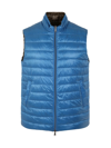 Herno Reversible Padded Gilet In Blue