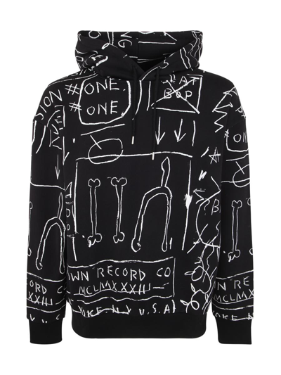 Honey Fucking Dijon Unisex Basquiat Fantastic Hoodie Knit In Black