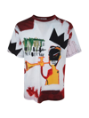 Honey Fucking Dijon Unisex Basquiat Short Sleeves Tshirt Knit In Multicolour