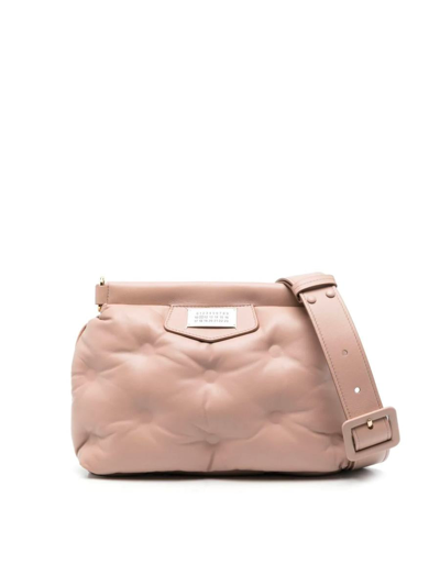 Maison Margiela Schultertasche Glam Slam Small In Pink &amp; Purple