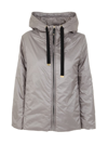 Max Mara The Cube Greenh Camelux Hooded Jacket In Grey