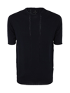 Md75 Round Neck Pullover In Black