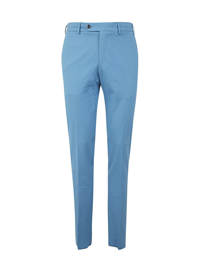 Pt01 Knitted Trousers In Blue