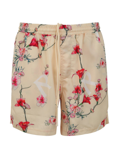 Represent Floral Shorts In Multicolour
