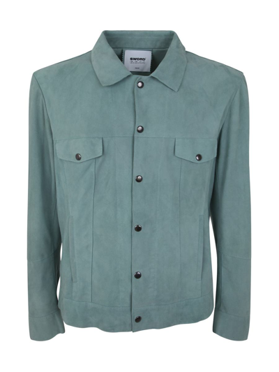 Sword 6.6.44 "strassy" Clutch In Blue