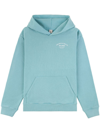 Sporty And Rich Wellness Studio Cotton Hoodie In White