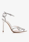 GIANVITO ROSSI 105 CRYSTAL-EMBELLISHED PUMPS