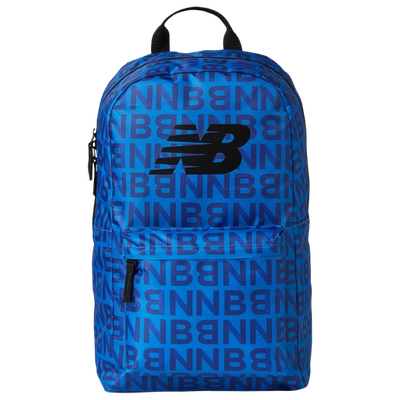 New Balance Opp Core Backpack In Black/blue