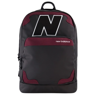 New Balance Legacy Backpack In Black/red