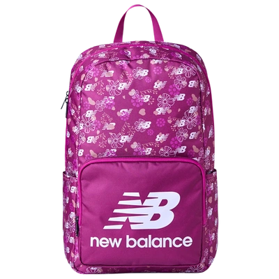 New Balance Kids Printed Backpack In Purple/black