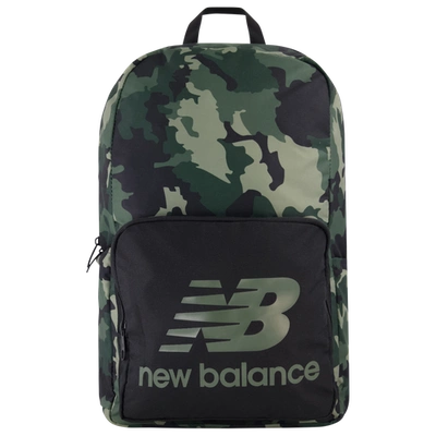 New Balance Camo Aop Backpack In Black/camo