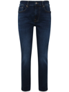 7 For All Mankind Relaxed Skinny Slim Illusion Homeland In Blue