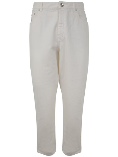 Brunello Cucinelli Relaxed Jeans Clothing In White