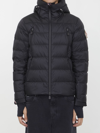 Moncler Camurac Quilted Down Ski Jacket In Black