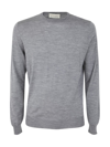 Filippo De Laurentiis Round Neck Pullover In Gray