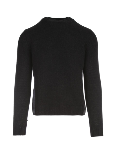 Filippo De Laurentiis Blue Round Neck Sweater