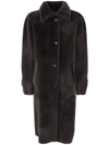 Inès & Maréchal Noble Oversized Coat In Grey