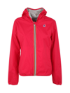 K-way Hooded Long-sleeved Casual Jacket In Multicolour
