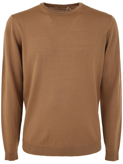 NUUR ROBERTO COLLINA LONG SLEEVE CREW NECK SWEATER CLOTHING