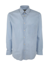 Paul Smith Mens Tailored Fit Shirt In Blue