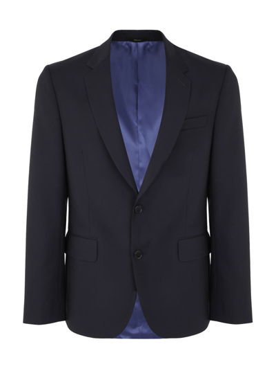 Paul Smith Mens Tailored Fit 2 Btn Jacket In Blue