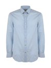 Paul Smith Mens Tailored Fit Shirt In Blue