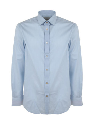 Paul Smith Mens Tailored Fit Shirt Clothing In Blue